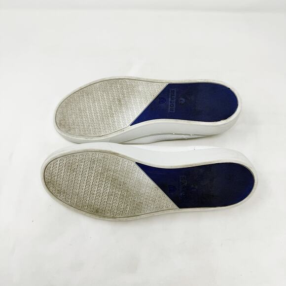 [Rothy's] Bright White The Original Slip-On Sneakers Washable Eco-Friendly Sz 7 - Picture 8 of 11
